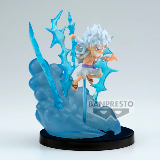 BANDAI One Piece - World Collectible Figure Monkey D. Luffy Gear 5