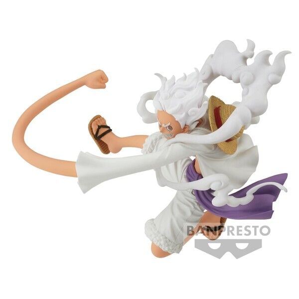 Banpresto - One Piece - Monkey D. Luffy Gear 5, Bandai Spirits Battle Record Collection Figure #BANDAI